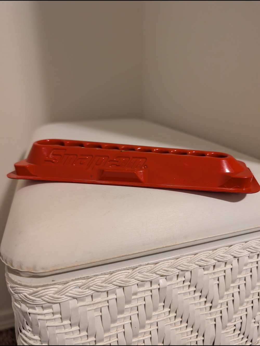Snap-on Red 10-Socket Tray
